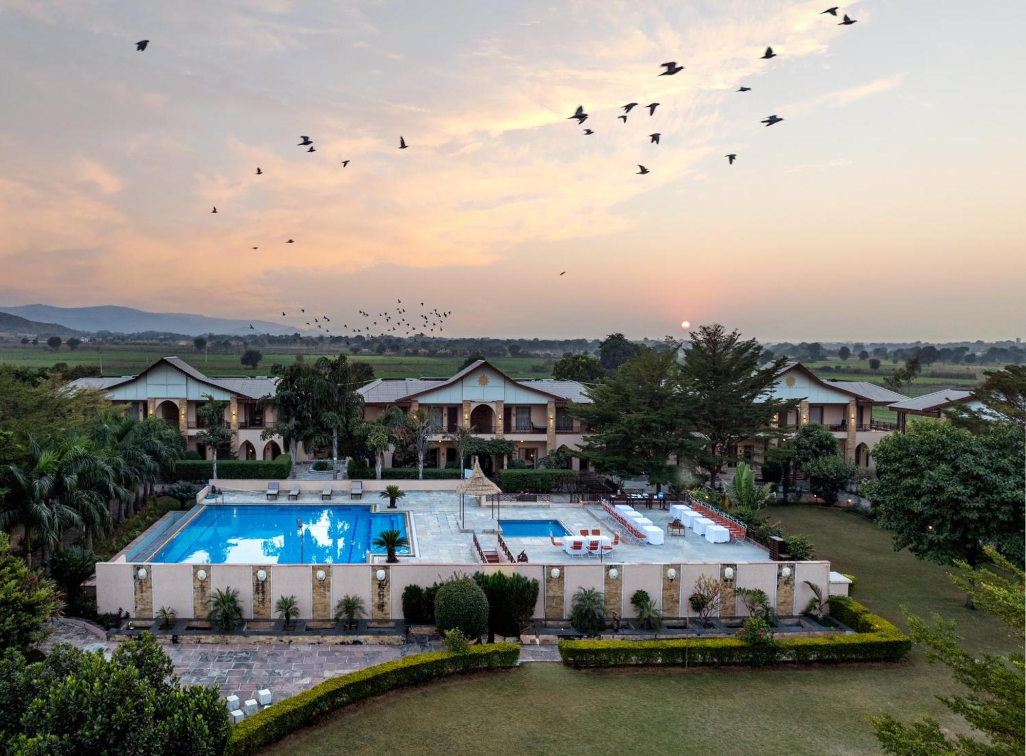Abhyaran Resort & Spa Ranthambore Sawai Madhopur Esterno foto