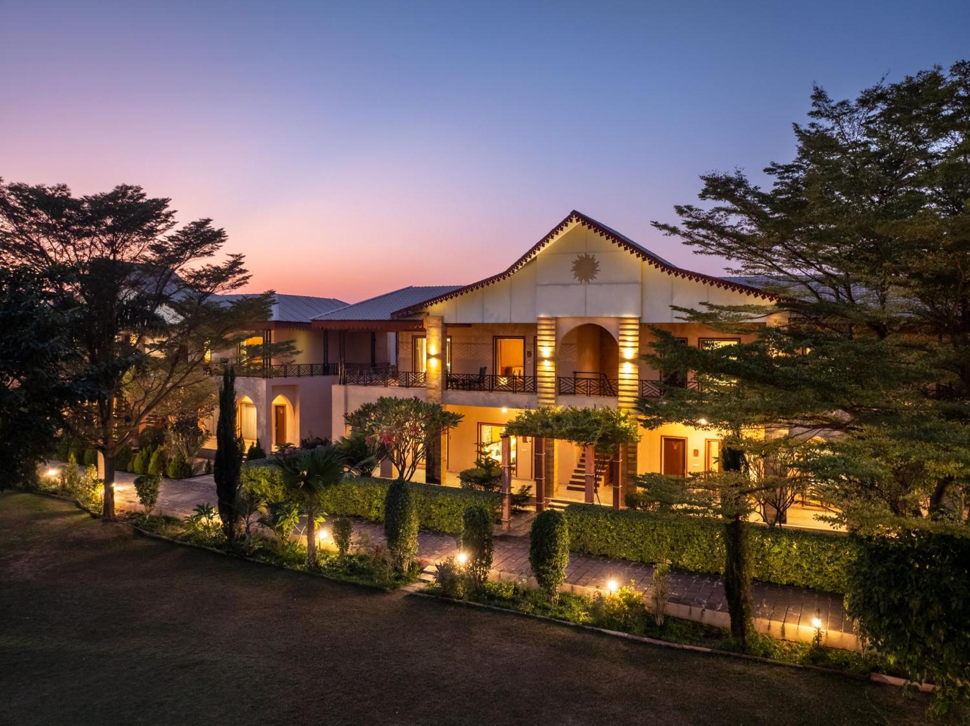 Abhyaran Resort & Spa Ranthambore Sawai Madhopur Esterno foto